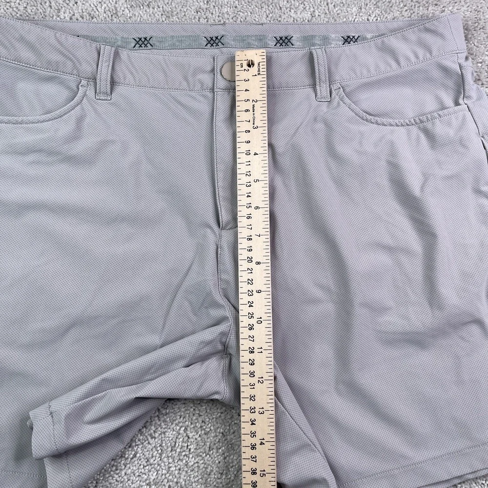 Rhone Shorts Mens 36 Grey Momentum 7 Inch Golf Performance Stretch Chino